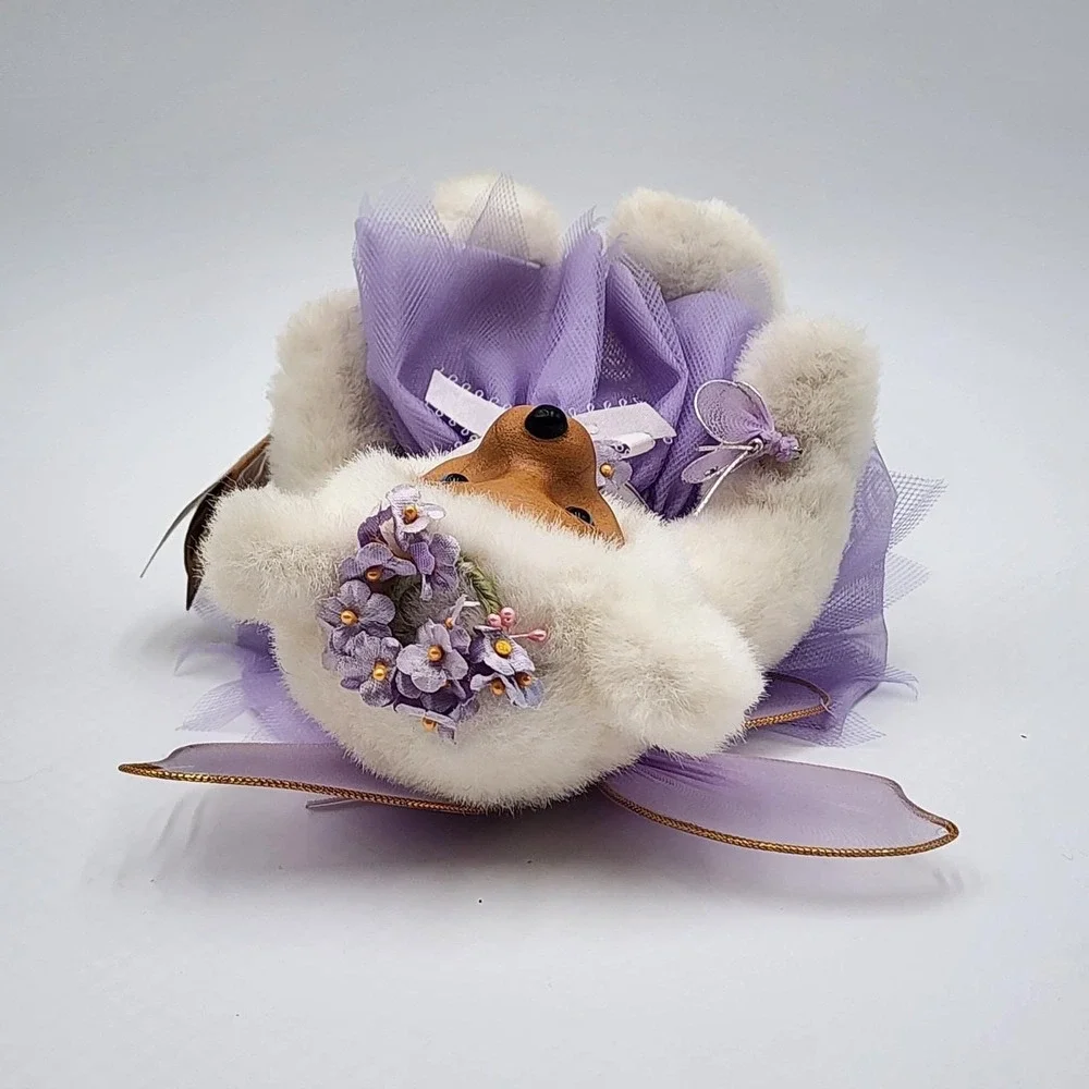 Robert Raikes Spring Flower Fairy Purple Limited Edition With Box Tags 10